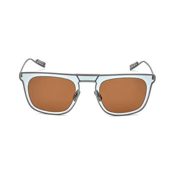 Ferragamo Men's Sf187s 51Mm Sunglasses, Brown - Picture 2 of 2